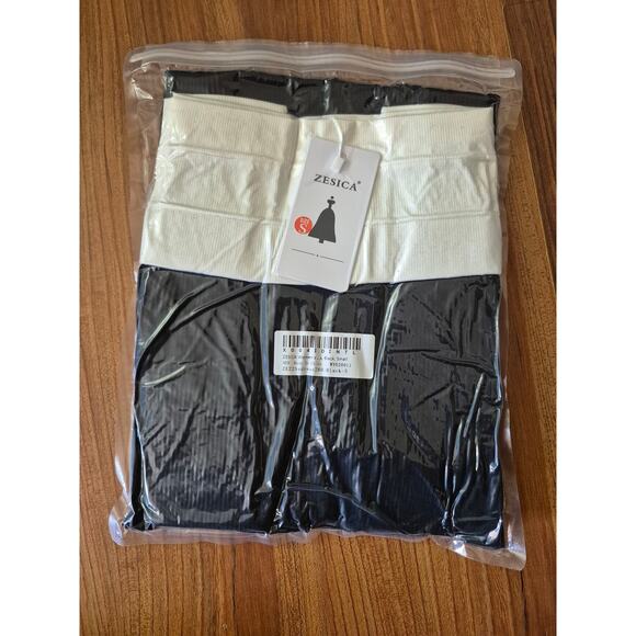 ZESICA Sweater Dress Womens Size S Off The Shoulder Ribbed Knit Sleeveless Maxi - Picture 6 of 6